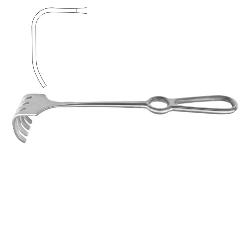 Israel Retractor 4 Blunt